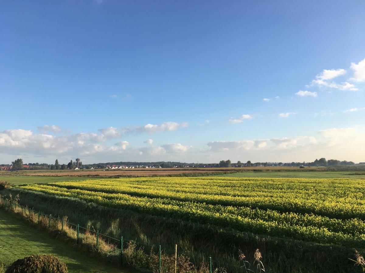 Knus Appartement Met Zicht Op Zeepolder De Haan Exteriér fotografie